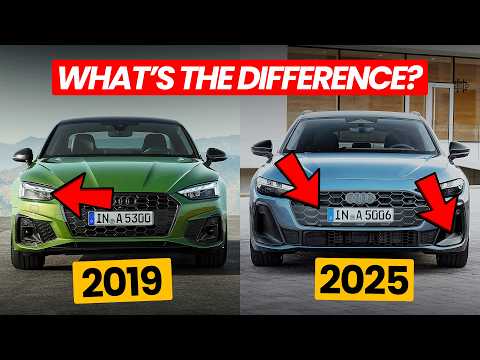 NEW Audi A5 2025 vs 2019: NEW Interior - Exterior Design | Replaces the Audi A4