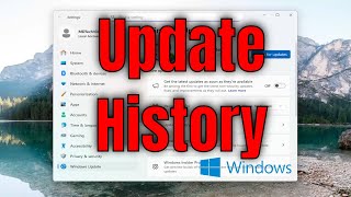 How To View Update History on Windows 11 [Guide]
