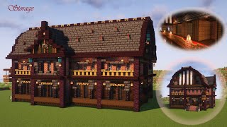 [マイクラ建築]樽倉庫の作り方[Minecraft][tutorial][warehouse]