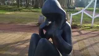 preview picture of video 'Kurpark Kunst Bronzeskulpturen Lippstadt Bad Waldliesborn'