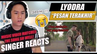 Download lagu Lyodra - Pesan Terakhir | SINGER REACTION mp3