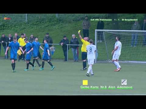 BZ Liga Gr 6 SP30 DJK VFB Frohnhausen vs  SV Burgaltendorf 3 5 2017