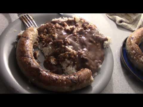 MongoTV_1860 - Min Natmad - Medisterpølse Med Ris og Brun Sovs - Godnat ogt Sov Godt