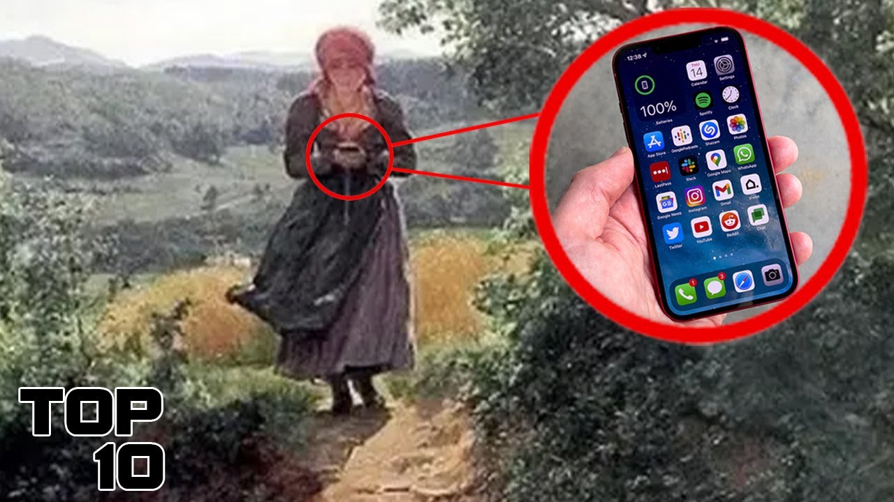Top 10 REAL Time Travelers Who Mysteriously Appeared In Paintings