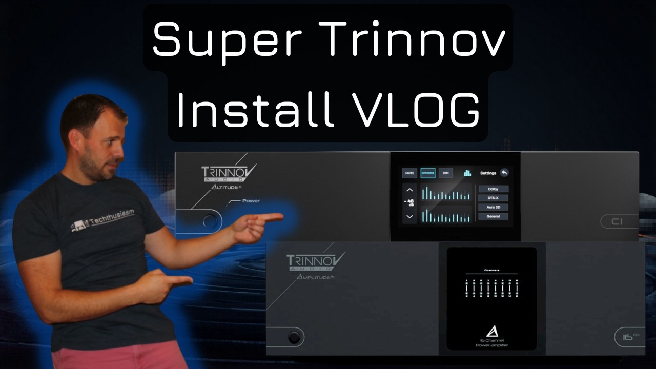 Trinnov Altitude CI & Amplitude 16 Super Install Vlog
