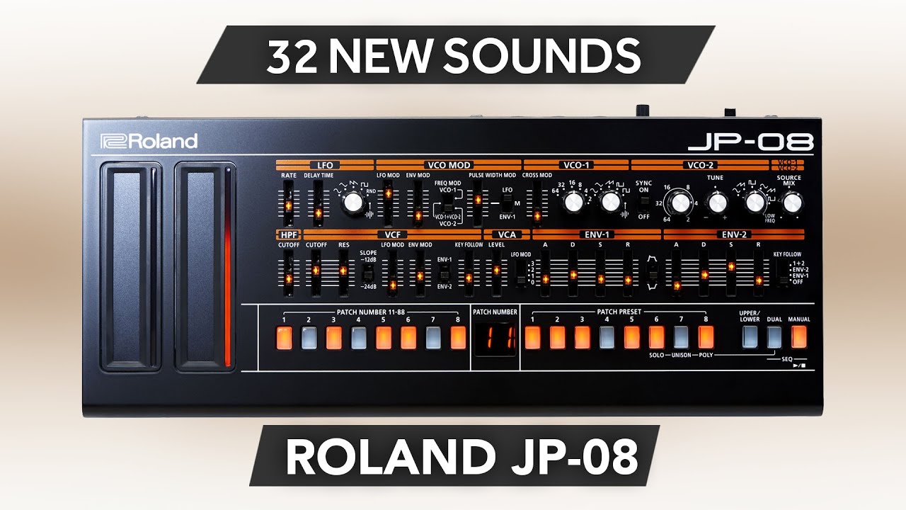 ADL028 - Skyline '82 - Boutique JP-08 ( 32 presets ) - Video Preview 1