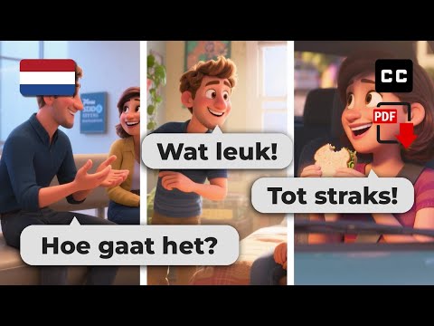 7 Easy Dutch Conversations for Beginners 🇳🇱 Learn Dutch Fast & Speak Confidently!