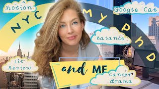 study vlog | time blocking + phd planning in notion (new hack!) + literature review in zotero