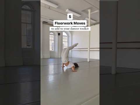 5 IMPRESSIVE floorwork moves to add to your dance routine #contemporarydance #acrobatics #tricks