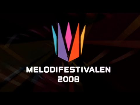 Melodifestivalen 2008 - Finalen (Förbättrad med AI - HD - 50fps)