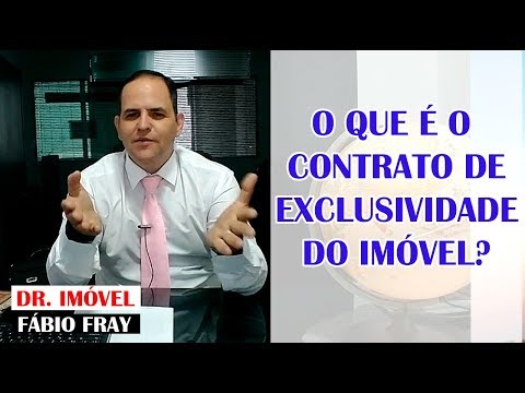 Contrato de Exclusividade do Imóvel - Fábio Fray - Dr. Imóvel