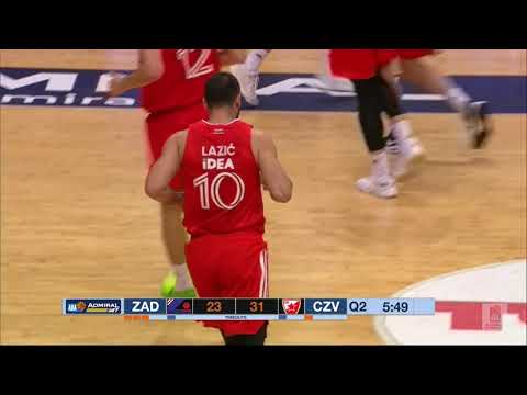 AdmiralBet ABA League 2021/22 highlights, Round 7: Zadar - Crvena zvezda mts (7.11.2021)
