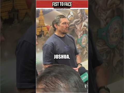 Oleksandr Usyk on Jake Paul Vs Anthony Joshua 😂 #boxing #usyk #funny