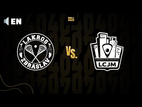 Lakros Zbraslav - SKL Jižní Město | EN | NBLL 2025 | National Box Lacrosse League