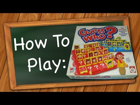 Part of a video titled How to play Guess Who? - YouTube