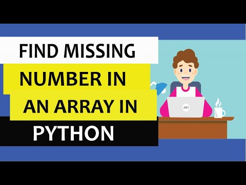 Find Missing Number In An Array In Python