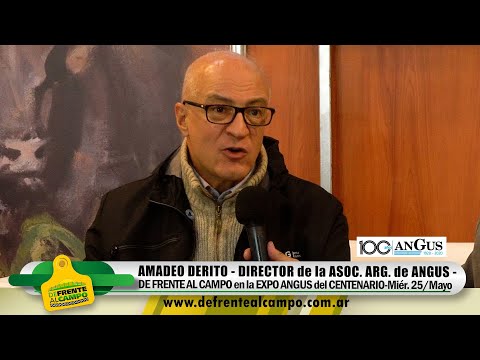 AMADEO DERITO - CABAÑERO - DIRECTOR de la ASOCIACIÓN ARGENTINA de ANGUS.