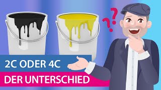Kofferanhänger: Was ist 2c und 4c?