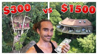 $300 Vs $1500 Treehouse Vacation