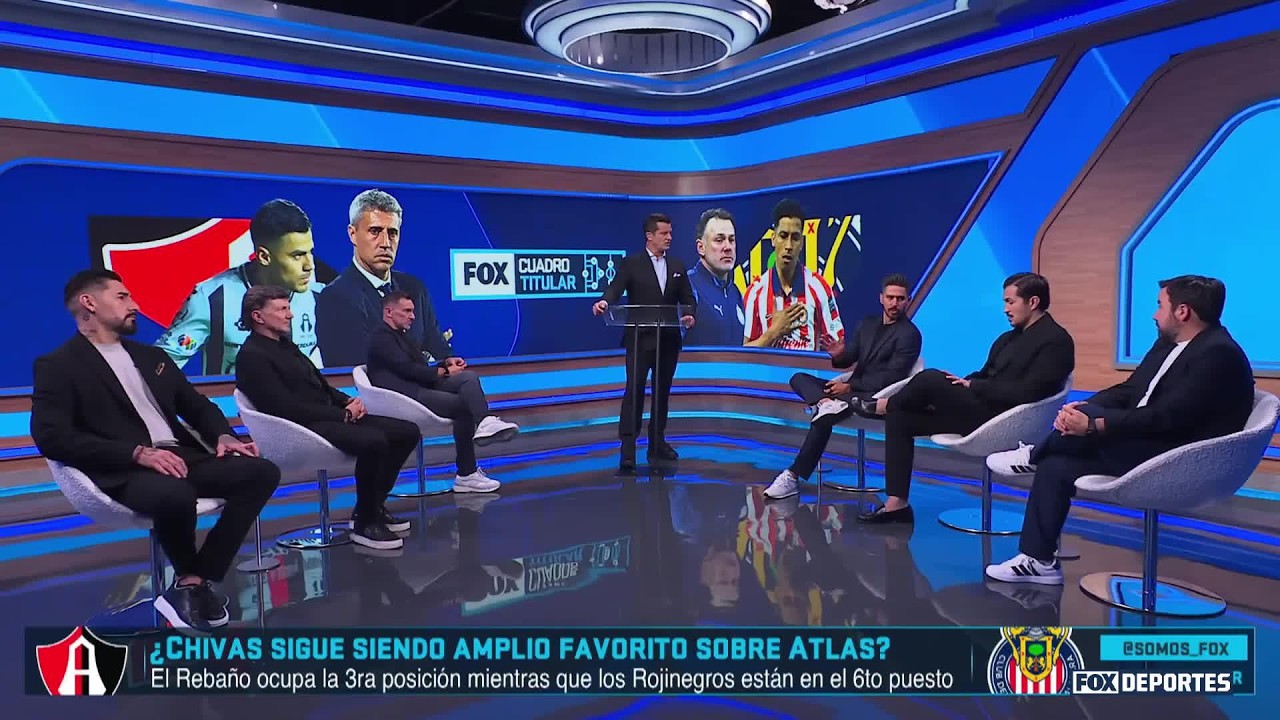 ATLAS VS CHIVAS | Jornada de clásico tapatío en la Liga MX | Cuadro Titular