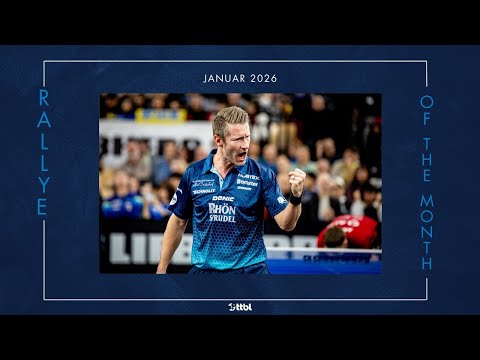 RALLYE OF THE MONTH (Tischtennis Bundesliga) | January 2026 – Vote now!