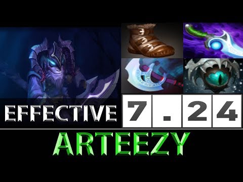 Arteezy [Riki] Very Effective Carry Presence Build ► Dota 2 7.24