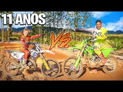 I DID A MOTOCROSS RACE AGAINST AN 11-YEAR-OLD CHILD