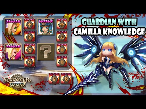 He knows exactly HOW TO USE CAMILLA !! | Summoners War Camilla RTA Combo