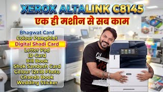 What can I print with the Xerox Altalink C8145 Best digital printer for business printing.