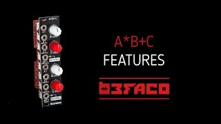 Video thumbnail for A*B+C Eurorack Module Features - Befaco.org by Befacosynth