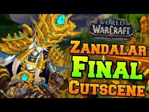 Zandalar Final Cutscene | Zul The Dark Prophet & Rezan | World of Warcraft Battle for Azeroth
