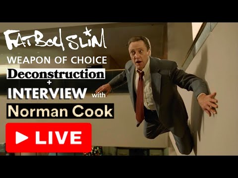 LIVE Conversation with Norman Cook while I deconstruct his track, Weapon Of Choice