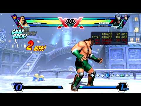 [UMVC3] 5-stage Haggar + cover assist incoming mixup