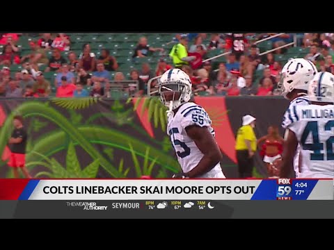 Colts linebacker Skai Moore opts out