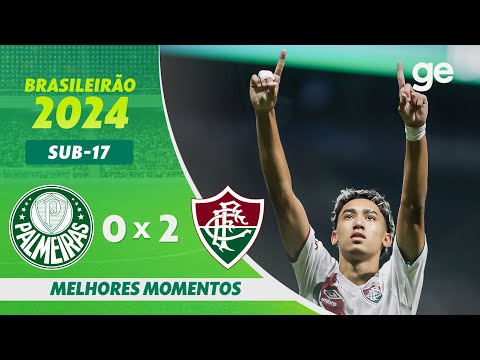 Gols e lances de Palmeiras x Fluminense