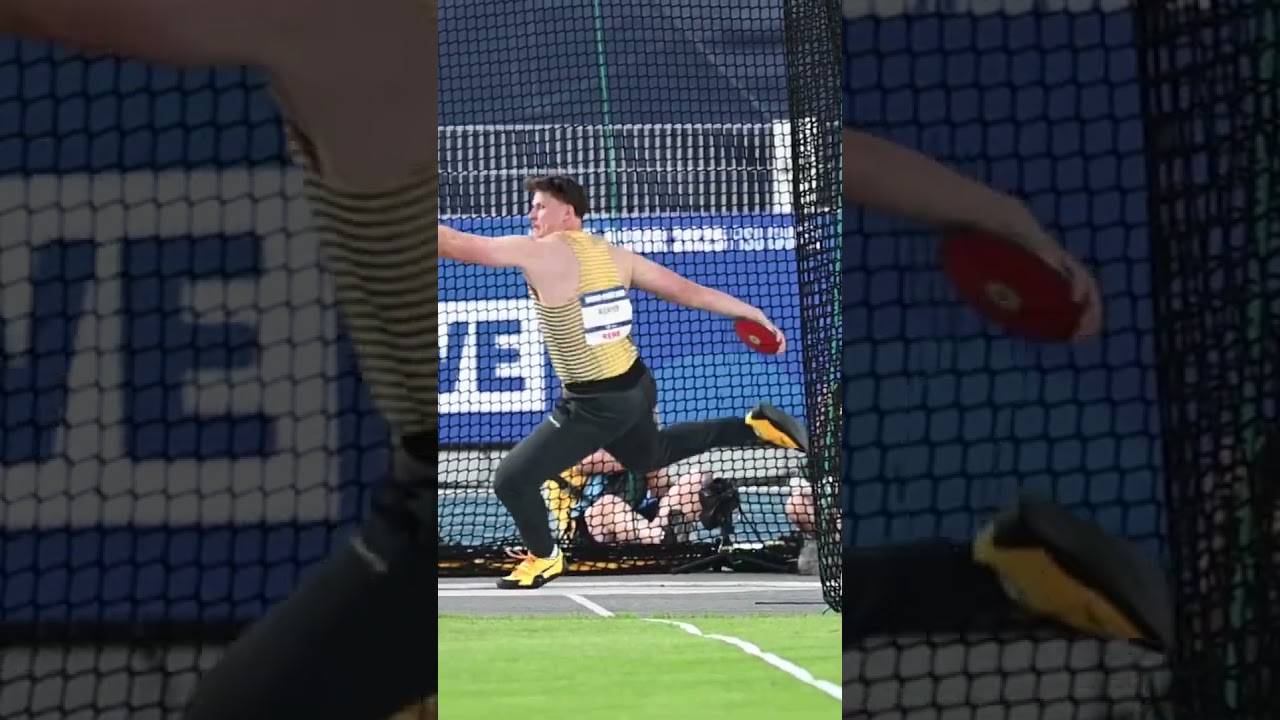 Germany’s Steven Richter Throws 61.77m on Home Soil discus