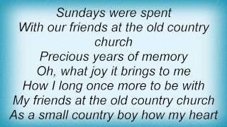 Kitty Wells - Old Country Church Lyrics