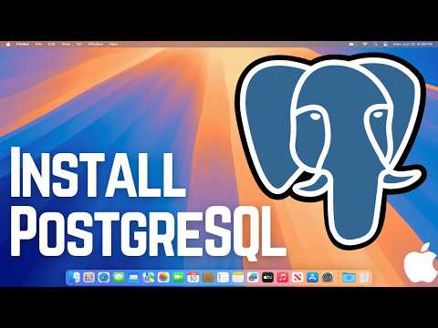Installing Postgresql On Mac