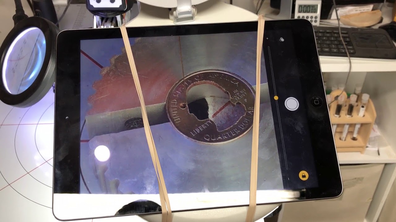 iPad Scroll Saw Magnifier