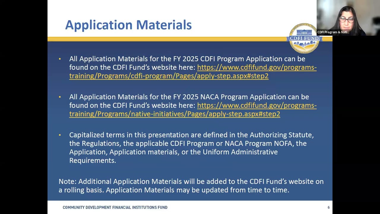 FY 2025 NACA Program Q&A Webinar