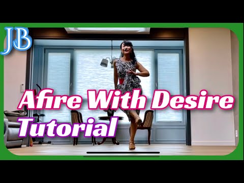Afire With Desire Linedance/Tutorial /#음악이너무좋은스윙초급#