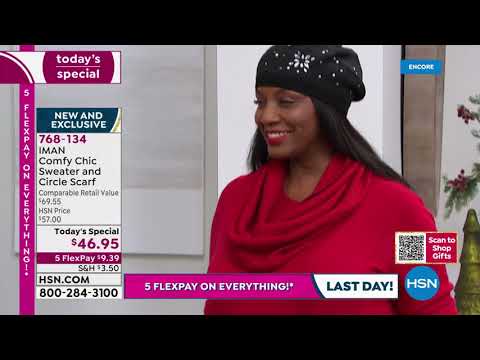 HSN | IMAN Global Chic Fashions 10.24.2021 - 02 AM