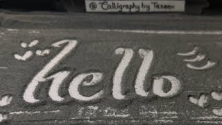 Writing subscribers name ✨ #live #foryou
