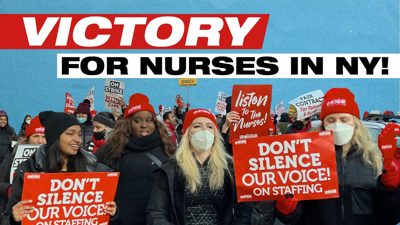 New York nurses win historic gains from strike