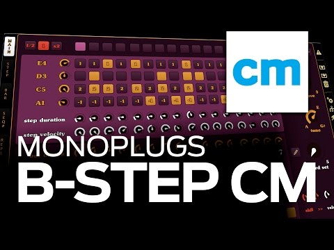 Funky disco chords with Monoplugs B-Step CM - FREE VST/AU sequencer