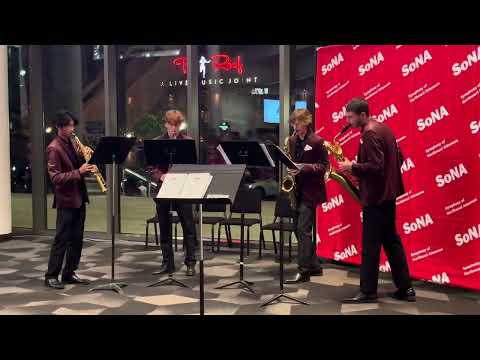 Polar Vortex Mvt. 2 “Bloodthirsty Blizzard” | Insignia Quartet | SoNA Lobby