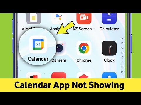 Oneplus Calendar App not Showing Problem Solved