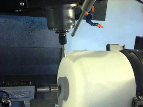 Angle Milling on Haas VR-8
