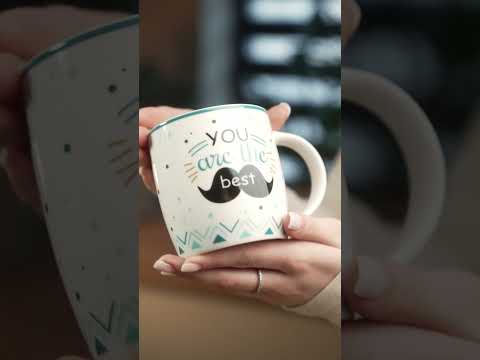 Чашка для папы 450 мл большая керамическая подарочная кружка с принтом - фото 1 - id-p2515664376