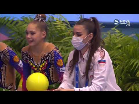 Junior Group Russia All-around Routines European Championships Varna 2021